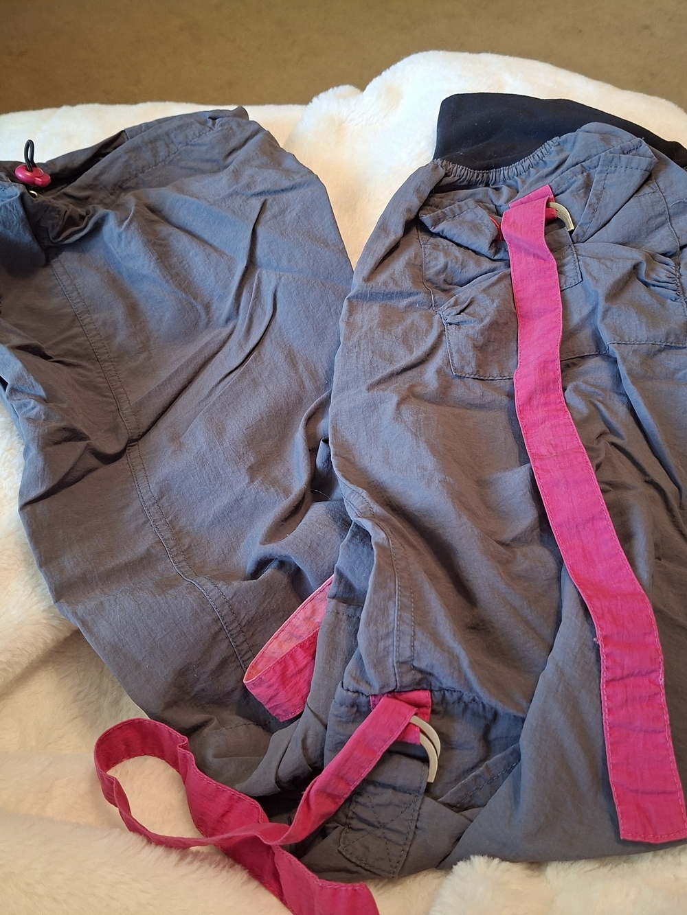 Zumba Fitness Black Athletic Leggings with Interior Size Tag